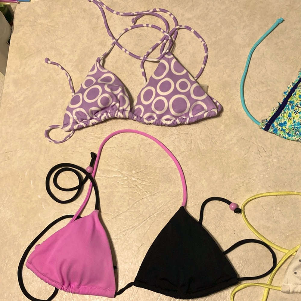 4 Victoria’s Secret string bikini tops